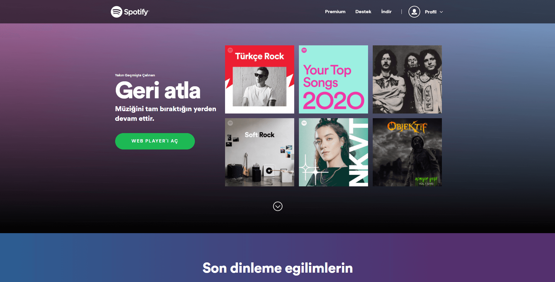 GitHub - Oguz3/spotify-clone: Spotify Clone With Pure Css And Javascript